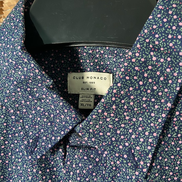 CLUB MONACO | Long sleeve floral shirt - Picture 2 of 3